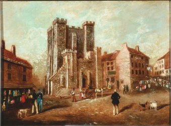 Die Burg, Newcastle upon Tyne, 1830